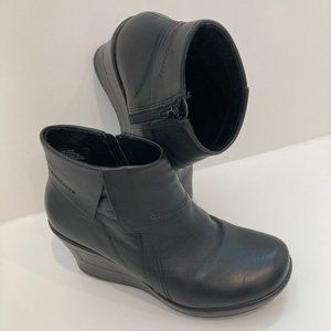 Abeo BIO System Women's Kali Black Leather Booties